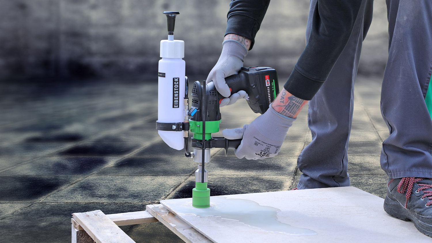 Аккумуляторная дрель Eibenstock END 40 A