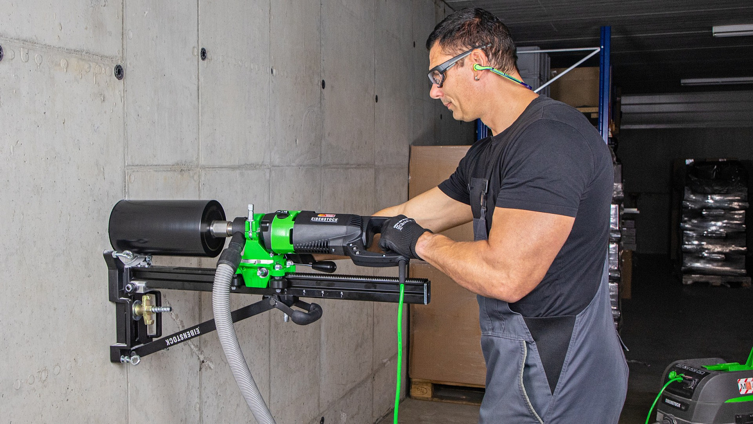 Алмазная дрель с микроударом Eibenstock ESD 162